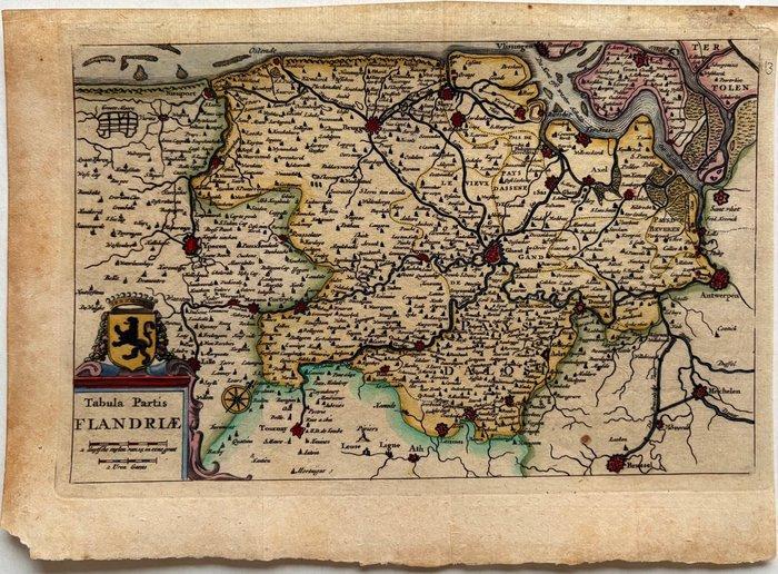 Belgique - Vlaanderen; M. Merian, M. Zeiler - Tabula Partis, Boeken, Atlassen en Landkaarten