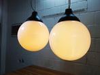 Plafondlamp (2) - Vintage industriële lampen - Plastic,