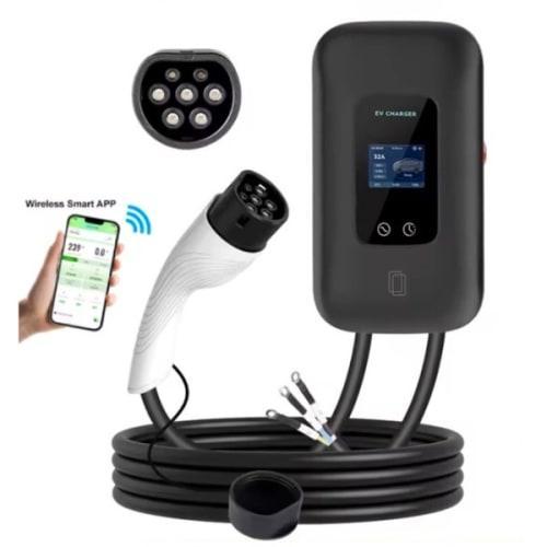 Slimme Laadpaal 22 kW met 5 meter vaste Type 2 kabel |, Auto diversen, Laadpalen, Laadpaal, Nieuw, Ophalen of Verzenden