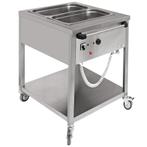 Mobiele bain-marie 2x GN1/1 - D-WR-BM20-20, Verzenden, Nieuw in verpakking, Fornuis, Frituur en Grillen