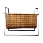 Tijdschriftenhouder - Rattan, Metaal