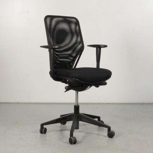 Bureaustoel CS - Zwart - Mesh rugleuning, Huis en Inrichting, Bureaustoelen, Gebruikt, Ophalen of Verzenden