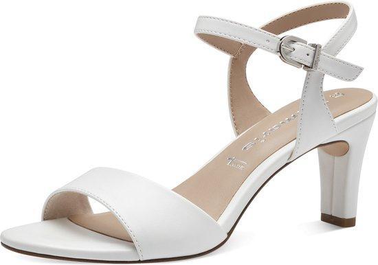 Tamaris Essentials Dames Sandalen - WHITE MATT - Maat 41, Kleding | Dames, Schoenen, Nieuw, Verzenden