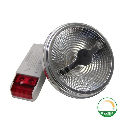 LED lamp AR111 - 12 Watt 230 Volt Dim to Warm dimbaar 45D, Maison & Meubles, Lampes | Lampes en vrac, Envoi