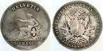 5 Franken Schuetzenthaler 5 Francs Schweiz La Chaux 1863,..., Verzenden, België