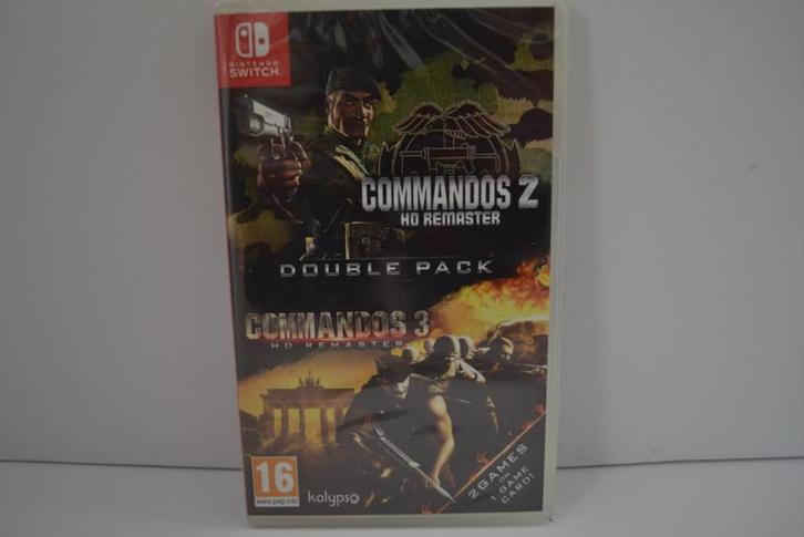 Commandos 2 & 3 - HD Remaster Double Pack - SEALED (SWITCH, Games en Spelcomputers, Games | Nintendo Switch