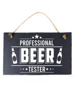 Leistenen Bord Beer Tester 15cm, Verzenden, Nieuw