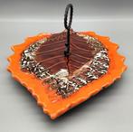 Vallauris - Serveerschaal - Keramiek - Bladvormige