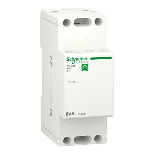 Schneider Electric Resi9 8-12VAC Veiligheidstransformator -, Doe-het-zelf en Bouw, Elektriciteit en Kabels, Verzenden