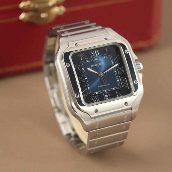 Cartier - Santos de Cartier - Blue Dial - WSSA0071 - Heren -, Bijoux, Sacs & Beauté, Montres | Hommes