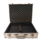 Aluminium transportkoffer 48x37x14 cm wit grijs met, Ophalen of Verzenden, Nieuw