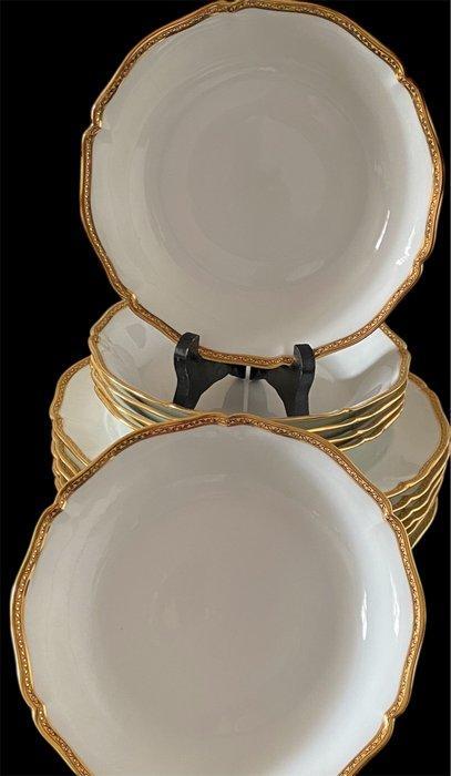 Limoges - Tafelservies (12) - Porselein - Oude Koninklijke, Antiek en Kunst, Antiek | Meubels | Tafels