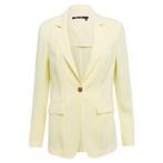 Marc Aurel • gele blazer met een knoop • 36, Kleding | Dames, Verzenden, Nieuw