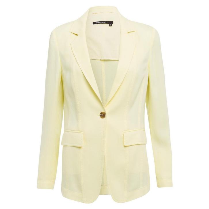 Marc Aurel • gele blazer met een knoop • 36, Kleding | Dames, Truien en Vesten, Verzenden