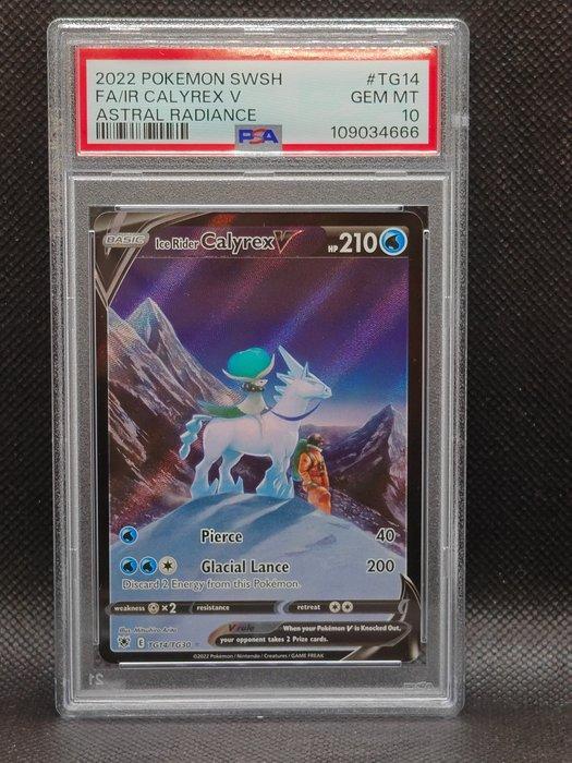 Pokémon - 1 Graded card - PSA 10 GEM MINT Ice Rider Calyrex, Hobby en Vrije tijd, Verzamelkaartspellen | Pokémon