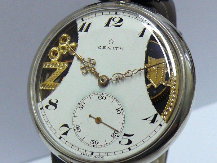 Zenith - Marriage watch Skeleton - Zonder Minimumprijs -, Handtassen en Accessoires, Horloges | Heren