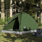 vidaXL Koepeltent 4-persoons waterdicht olijfgroen, Caravans en Kamperen, Tenten, Verzenden, Nieuw