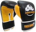 PunchR™ Punch Round™ ELITE PRO Bokshandschoenen Zwart Geel, Sport en Fitness, Verzenden, Nieuw, Bokshandschoenen