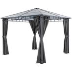 tectake Tuinpaviljoen Caracas, weerbestendig, polycarbonaat-, Tuin en Terras, Partytenten, Verzenden, Nieuw