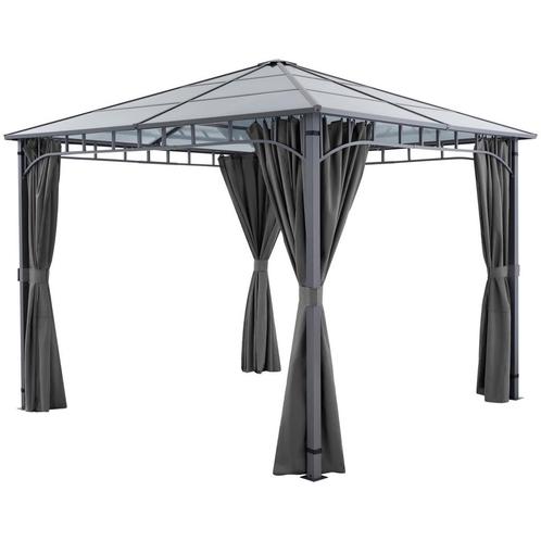tectake Tuinpaviljoen Caracas, weerbestendig, polycarbonaat-, Tuin en Terras, Partytenten, Verzenden