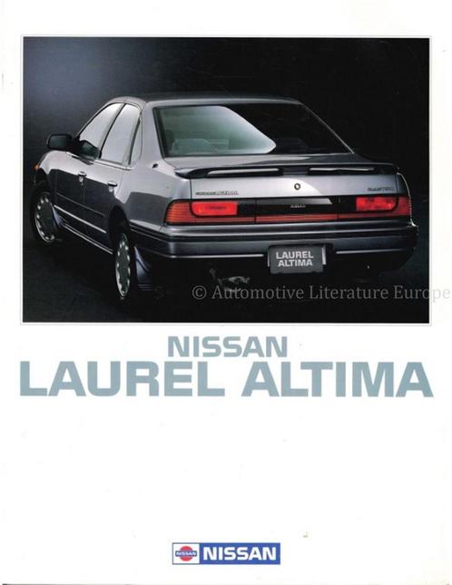 1988 NISSAN LAUREL ALTIMA BROCHURE, Boeken, Auto's | Folders en Tijdschriften