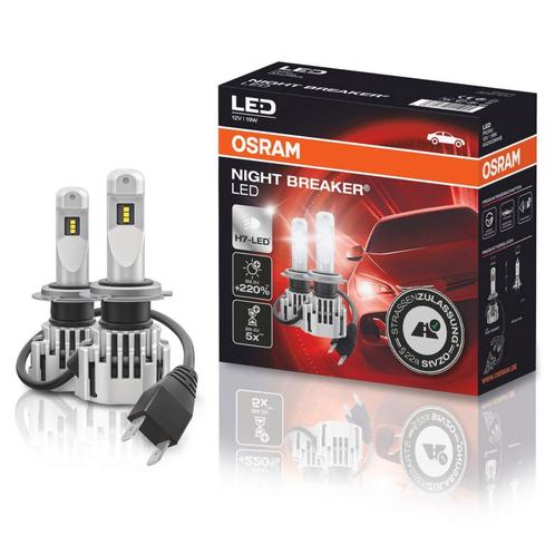② Osram H7-LED Night Breaker LED 64210DWNB Autolampen — Éclairage — 2ememain
