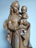 sculptuur, Madonna met Kind - groot Mariabeeld - 55 cm -, Antiek en Kunst