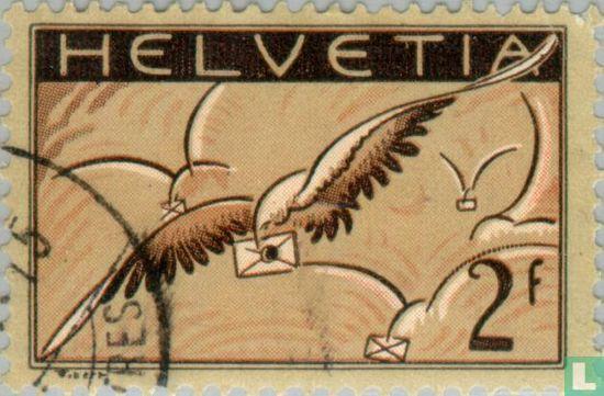 Zwitserland - Luchtpost - 1930, Postzegels en Munten, Postzegels | Europa | Zwitserland, Postfris, Verzenden