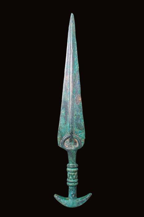 Gréco ancien Épée en bronze - Arme fantastique dun guerrier, Antiek en Kunst, Antiek | Overige Antiek
