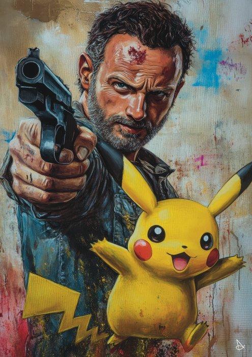 ANDSAL ART - (LOT OF 2) The Walking Dead: Rick Grimes -, Games en Spelcomputers, Spelcomputers | Overige Accessoires