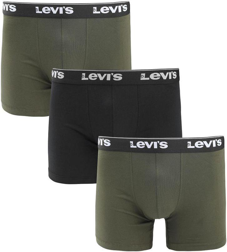 Levis Boxershorts 3-Pack Uni Kaki Combo maat M Heren, Kleding | Heren, Ondergoed, Boxer, Verzenden