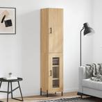vidaXL Hoge kast 34,5x34x180 cm bewerkt hout sonoma, Huis en Inrichting, Kasten | Dressoirs, Verzenden, Nieuw