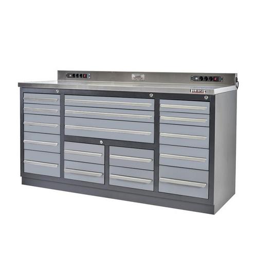 Professionele werkbank – montagetafel 183 x 70 x 95 cm. met, Doe-het-zelf en Bouw, Werkbanken, Ophalen of Verzenden