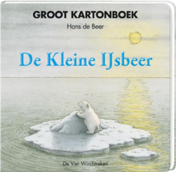 Groot kartonboek de Kleine IJsbeer / De vier windstreken, Boeken, Kinderboeken | Baby's en Peuters, Gelezen, Verzenden