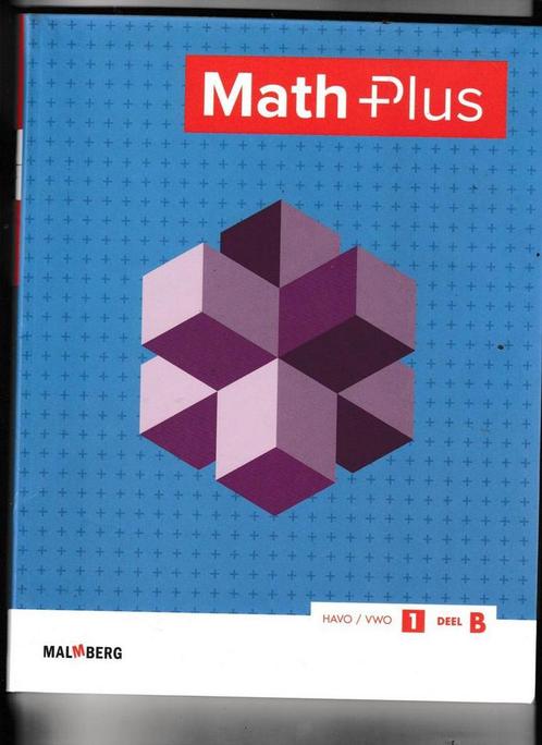 Math Plus Havo/VWO 1 deel B 9789402002768, Livres, Livres scolaires, Envoi