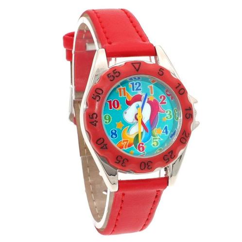 Fako® - Kinderhorloge - Eenhoorn - Unicorn - Regenboog -, Bijoux, Sacs & Beauté, Montres | Enfants, Envoi