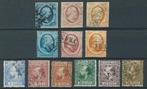 Nederland 1852/1867 - Koning Willem III, eerste drie series, Timbres & Monnaies, Timbres | Pays-Bas
