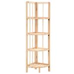 vidaXL Hoekschap 27x27x110 cm cederhout, Verzenden, Nieuw