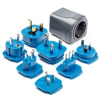 Universele reisstekkerset | Type C en F naar type B, G, E,, Caravanes & Camping, Accessoires de camping, Envoi