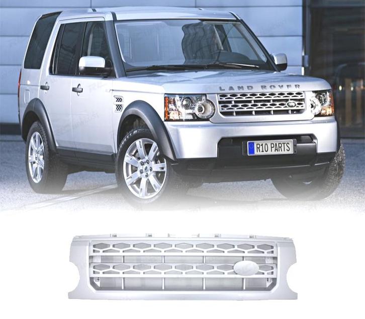 GRILLE POUR LAND ROVER DISCOVERY III 05-09 GRIS MATE, Auto-onderdelen, Carrosserie, Verzenden