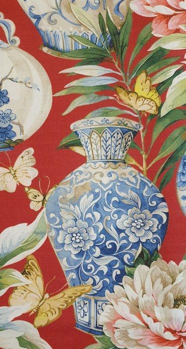 Esclusivo tessuto Orientale con vasi antichi- 300x280cm -, Antiek en Kunst, Antiek | Tapijten, Tafelkleden en Textiel