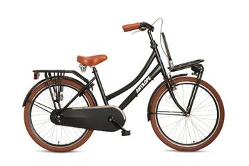 Antilope  Mini Cargo Transport 24 Inch Meisjesfiets Matzwart beschikbaar voor biedingen