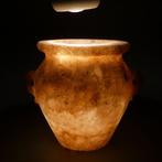 Oud-Egyptisch Marmer Offerbekertje. 8 cm hoog. Laatste, Verzamelen