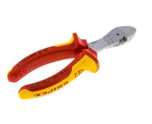 Knipex Krachtzijkniptang 160mm VDE-Getest Tot 1000V, Doe-het-zelf en Bouw, Gereedschap | Handgereedschap, Verzenden