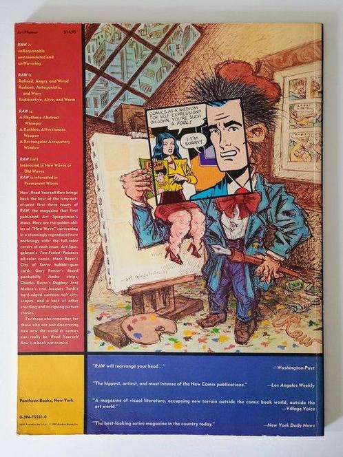 RAW 1-3 - Read Yourself RAW: Pages from the Rare First 3, Boeken, Strips | Comics