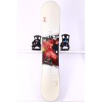 156 snowboard BURTON PROGRESSION 56 WIDE, White/red, woodcor, Sport en Fitness, Snowboarden, Verzenden, Gebruikt, Board