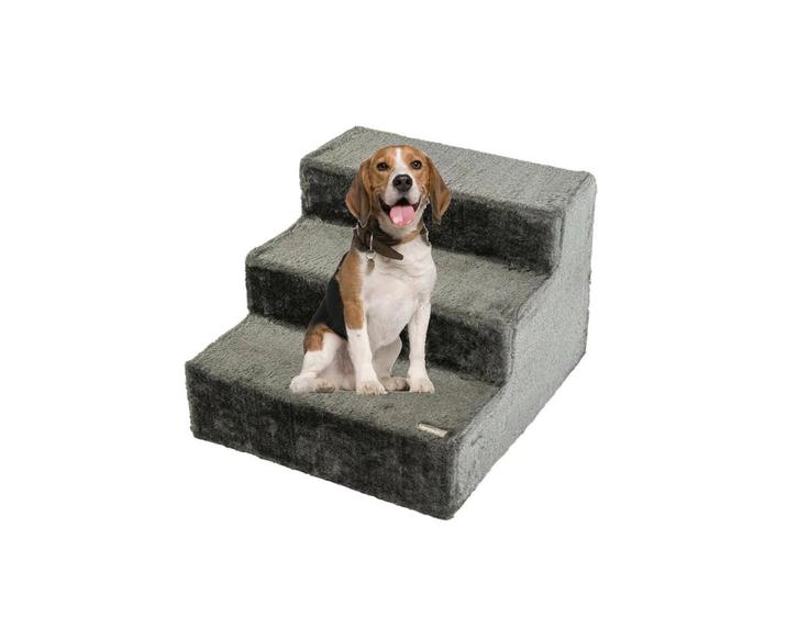 MaxxPet Hondentrap - easy step - 43x41x30cm - Grijs (Dier), Animaux & Accessoires, Accessoires pour chiens, Enlèvement ou Envoi