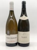 Mixed lot of 2 x 75cl Burgundy whites (wit), Ophalen of Verzenden, Witte wijn