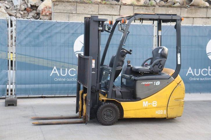 Veiling: Heftruck Komatsu FB18M-12 Elektrisch 1750kg 3.0m 20, Zakelijke goederen, Machines en Bouw | Heftrucks en Intern transport