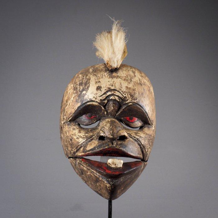 2 Topéng maskers - Gareng - Java - Indonesië (Zonder, Antiquités & Art, Art | Art non-occidental